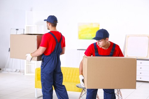 House removalists helping with a residential move in Acton