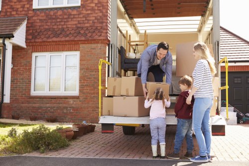 Customer complaint being reviewed in a professional moving service setting