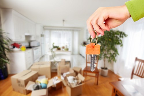 Moving furniture from an Acton flat with local access planning